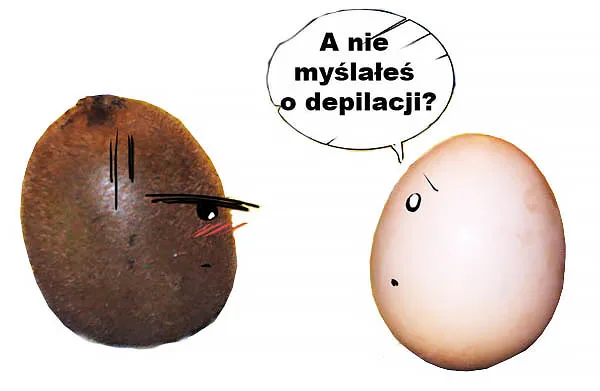 porównanie metod depilacji ból grafika