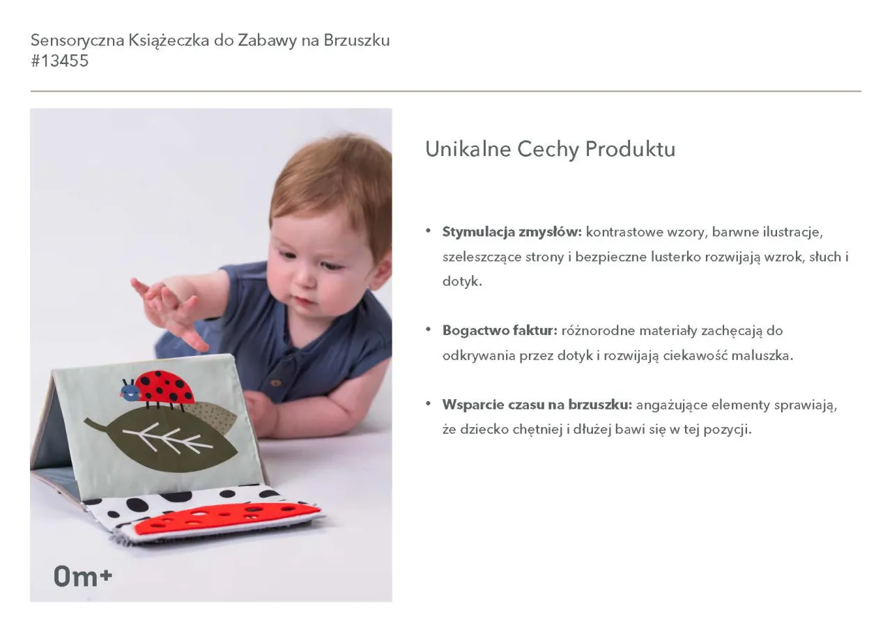 przykłady stron książeczki sensorycznej dla dzieci