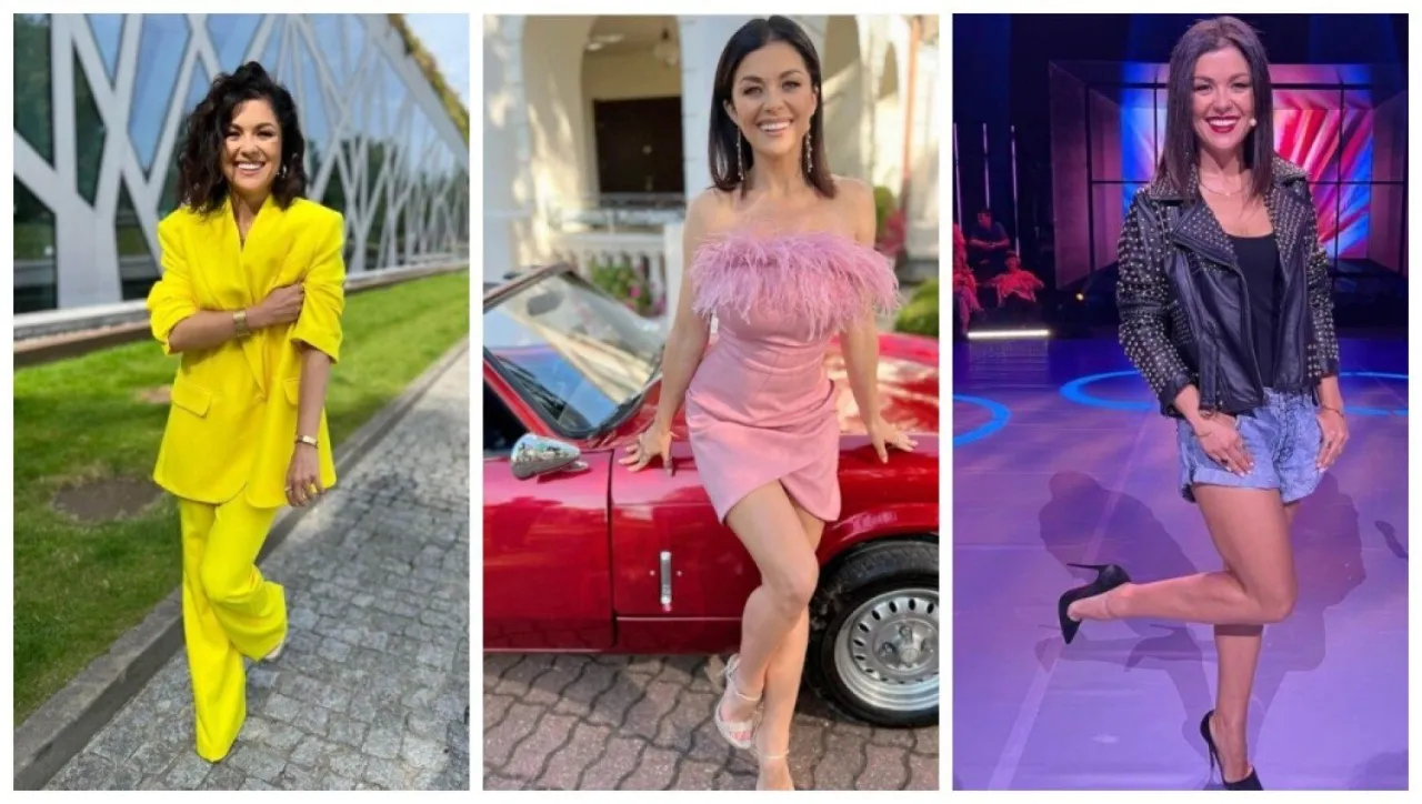 Kasia Cichopek stylizacje z program&oacute;w i Instagrama