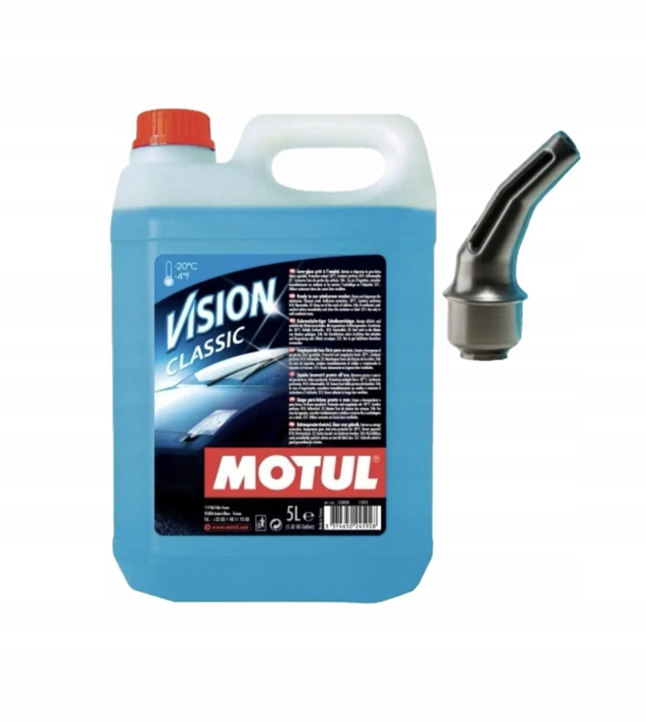 Zdjęcie Płyn do spryskiwaczy Motul - skuteczna ochrona przed zimą i brudem