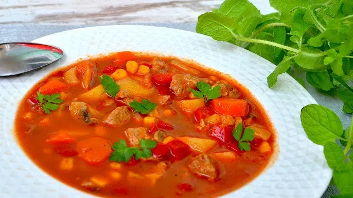 gotowanie zupy gulaszowej