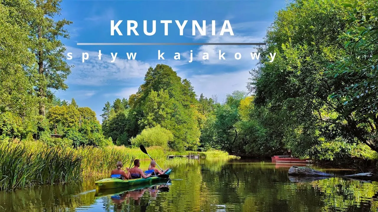 Spływ Krutynią kajaki