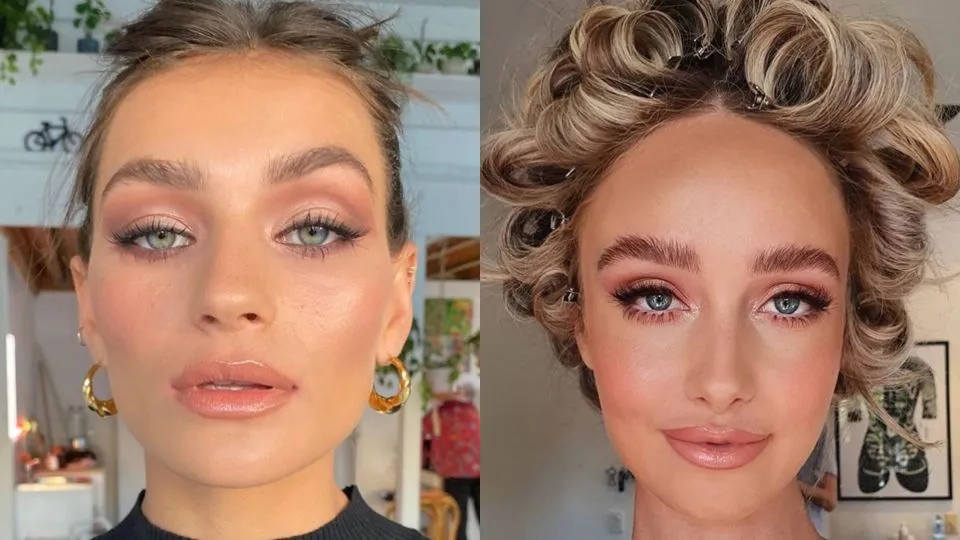 Modne naturalne brwi fluffy brows