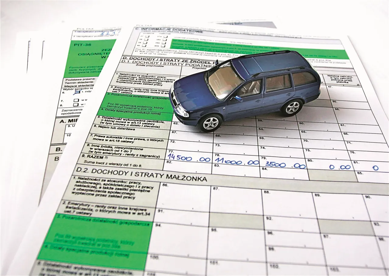 Sprzedaż samochodu formalności