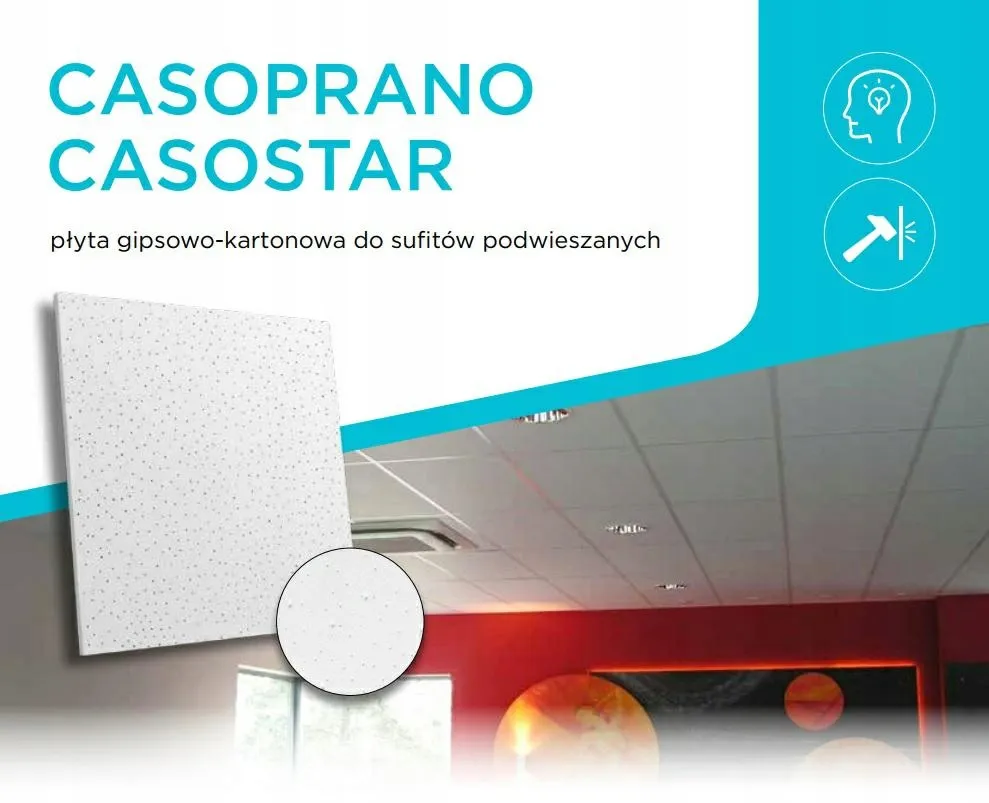 Zdjęcie Płyta sufitowa 60x60: Rodzaje, zastosowanie oraz ceny na rynku