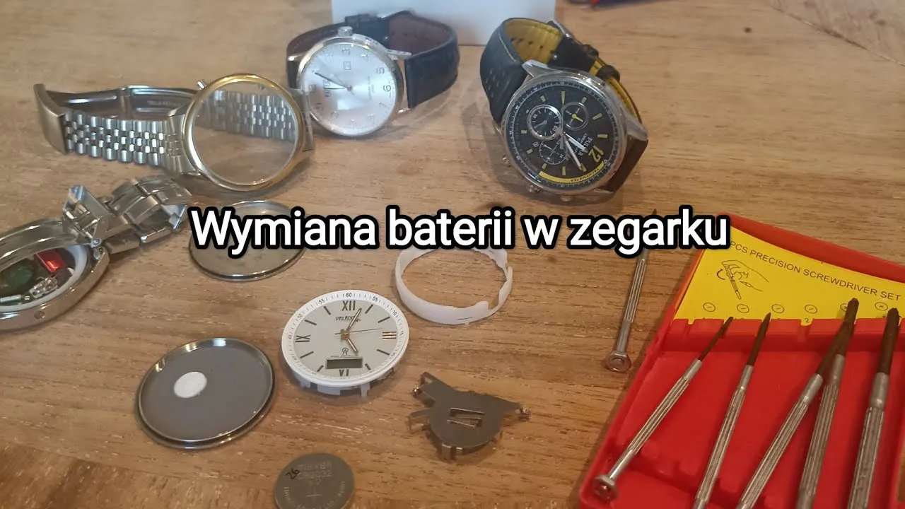 Zdjęcie Wymiana baterii w zegarku Apart: uniknij kosztów i problemów