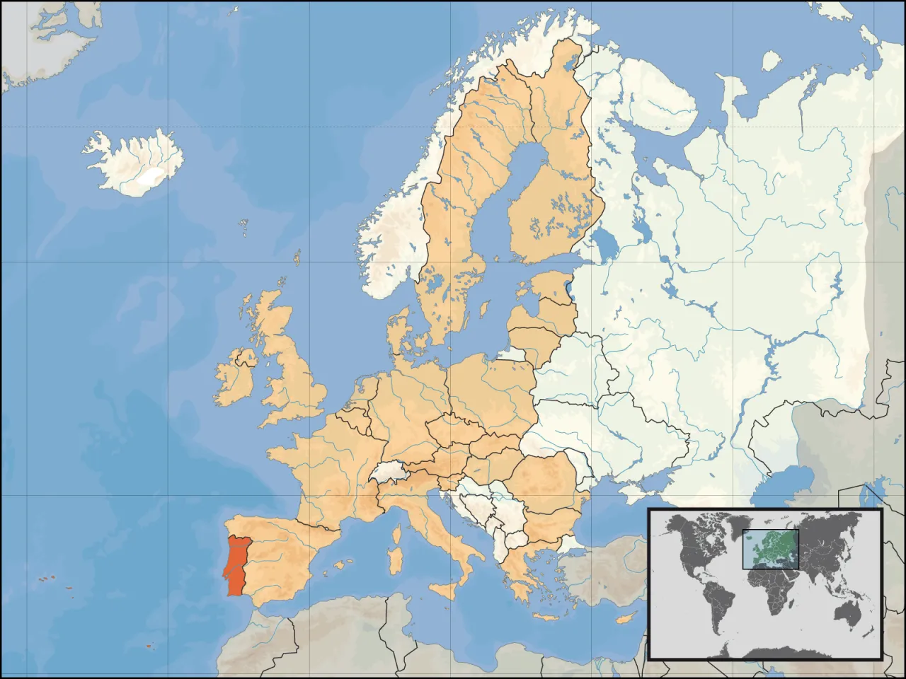 Zdjęcie Gdzie leży Portugalia? Odkryj jej lokalizację w Europie i sąsiedztwo
