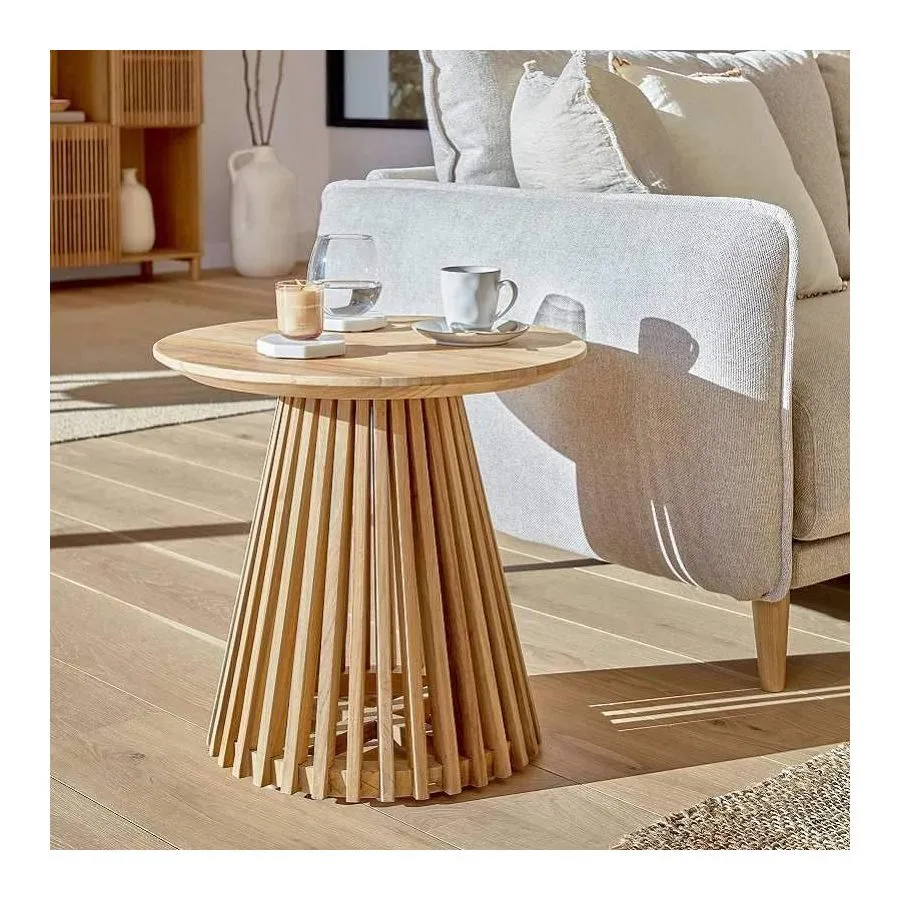 Zdjęcie Mesa auxiliar salón: El secreto para un espacio funcional y chic