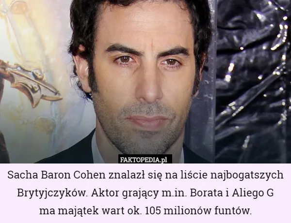 Zdjęcie Sacha Baron Cohen - największe zarobki i majątek w branży komediowej