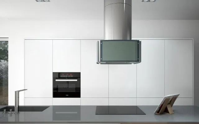 Zdjęcie Eleganckie okapy wiszące jak lampy - nowoczesny design w Twojej kuchni