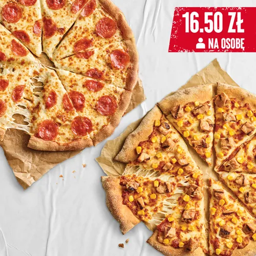 Zdjęcie Średnia pizza w Pizza Hut - ile cm ma i jak się ma do innych rozmiarów?