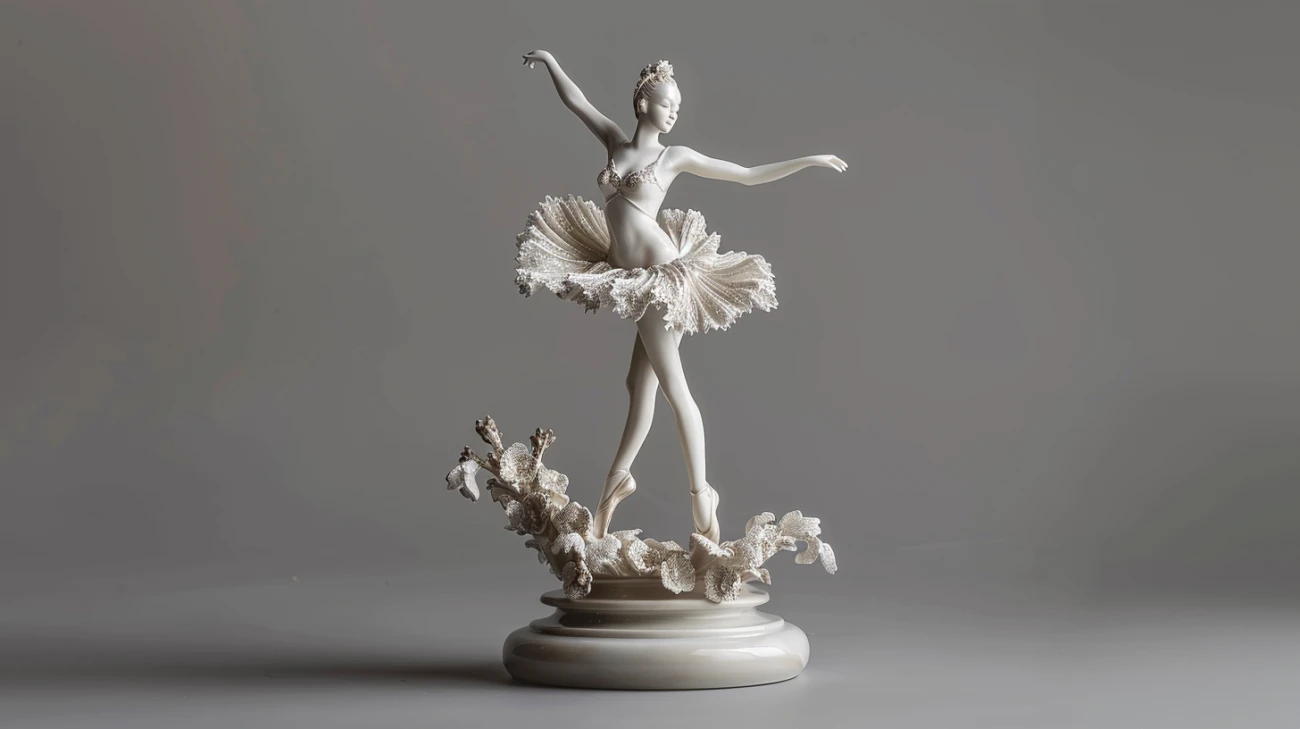 Zdjęcie Jak tańczyć z urokiem? Figurki baletnic - taniec w porcelanie
