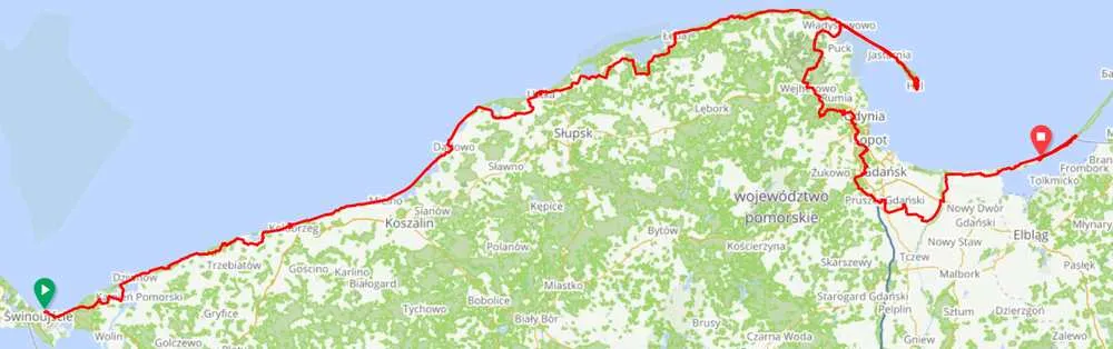 Zdjęcie Ile km z Gdańska do Krynicy Morskiej? Sprawdź różne trasy podróży