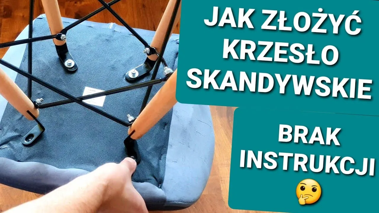 Zdjęcie Jak złożyć krzesło skandynawskie - proste kroki, uniknij błędów