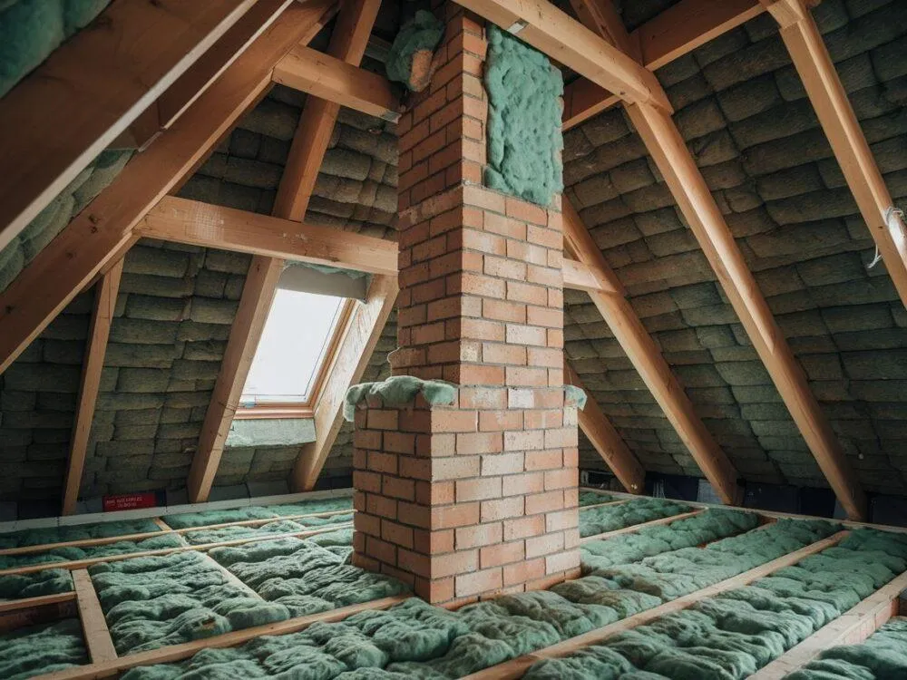 Zdjęcie Jak skutecznie ocieplić komin na strychu i uniknąć strat ciepła