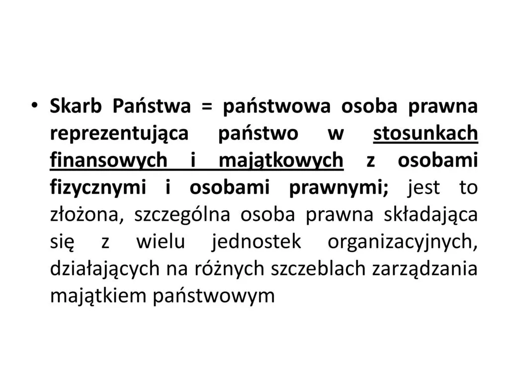 Zdjęcie Czy skarb państwa jest osobą prawną? Zrozum jego prawa i obowiązki