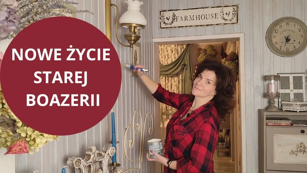 Zdjęcie Na jaki kolor pomalować boazerię w przedpokoju, aby zyskać styl?