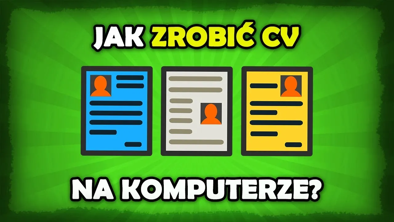 Zdjęcie Jak stworzyć profesjonalne CV na komputerze? Poradnik krok po kroku