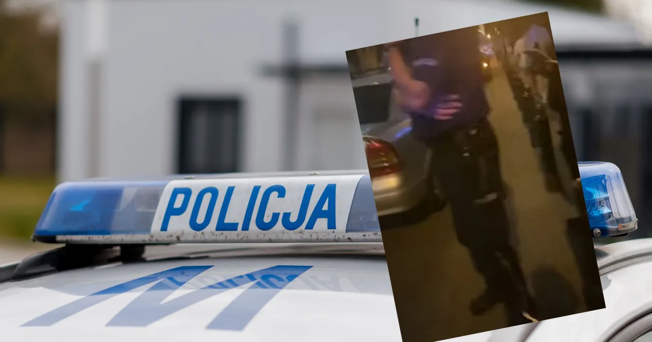 Czy policjant po służbie może wystawić mandat? Na zdjęciu radiow&oacute;z z napisem 