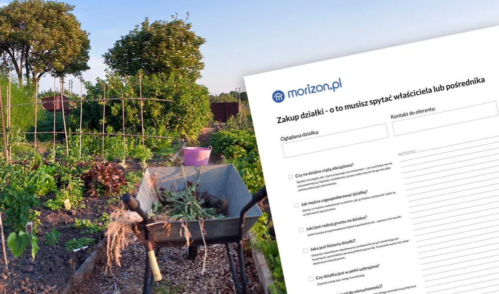 checklist przed zakupem działki