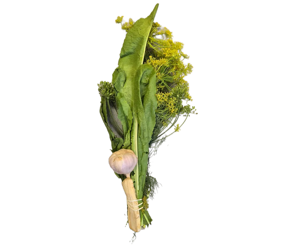 składniki do kiszenia ogórków, zestaw do kiszenia