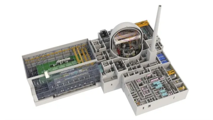 Wizualizacja reaktora EPR1200 i APR1000