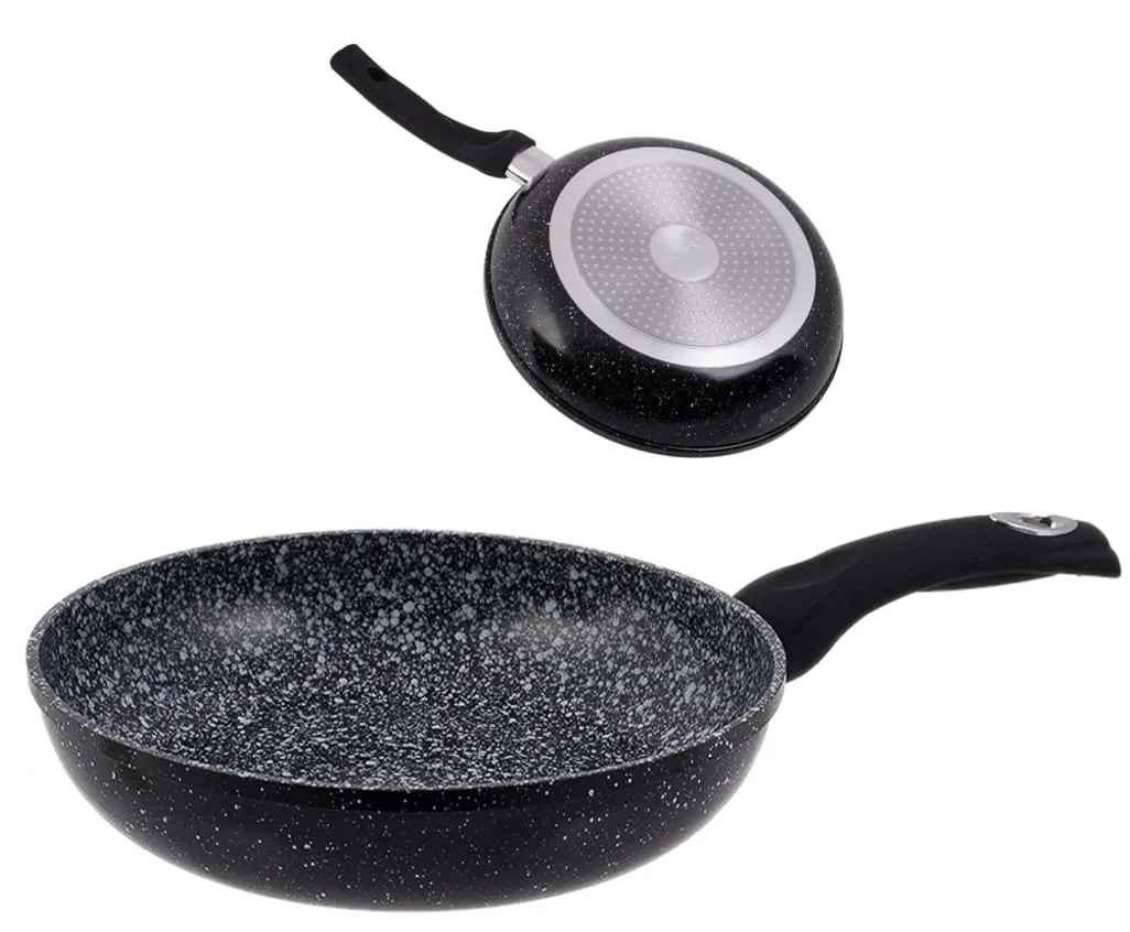 patelnie Hoffner z powłoką granitową