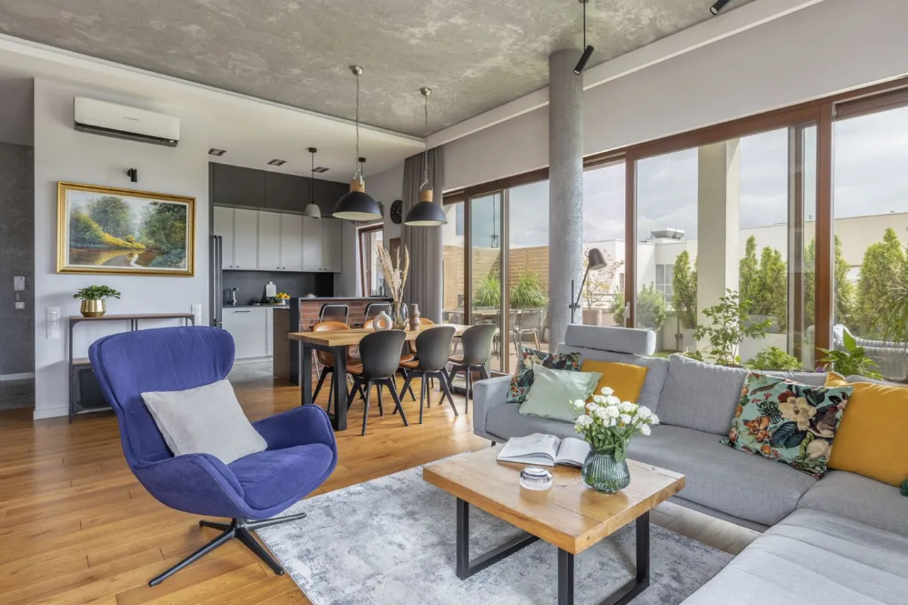 dywan wzorzysty czy gładki do salonu