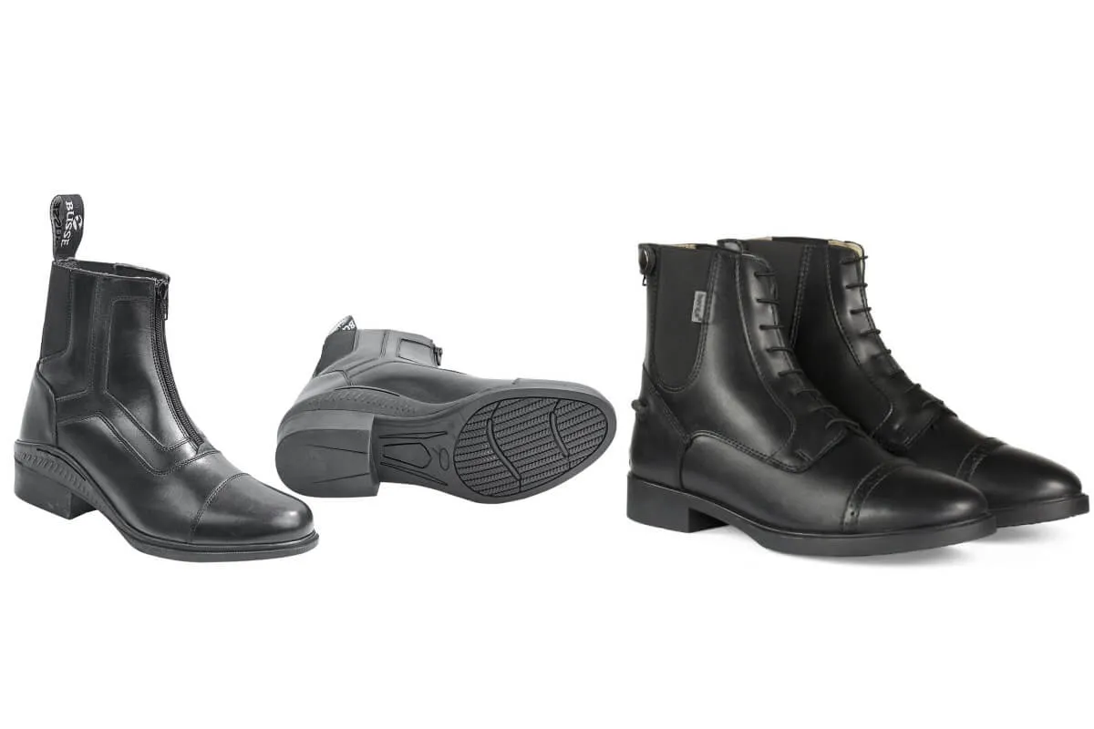 męskie oficerki jeździeckie i sztyblety z czapsami porównanie