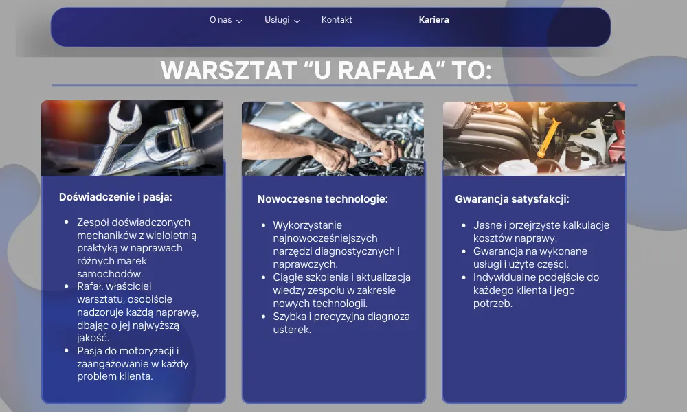 warsztat samochodowy vs warsztaty edukacyjne motoryzacja