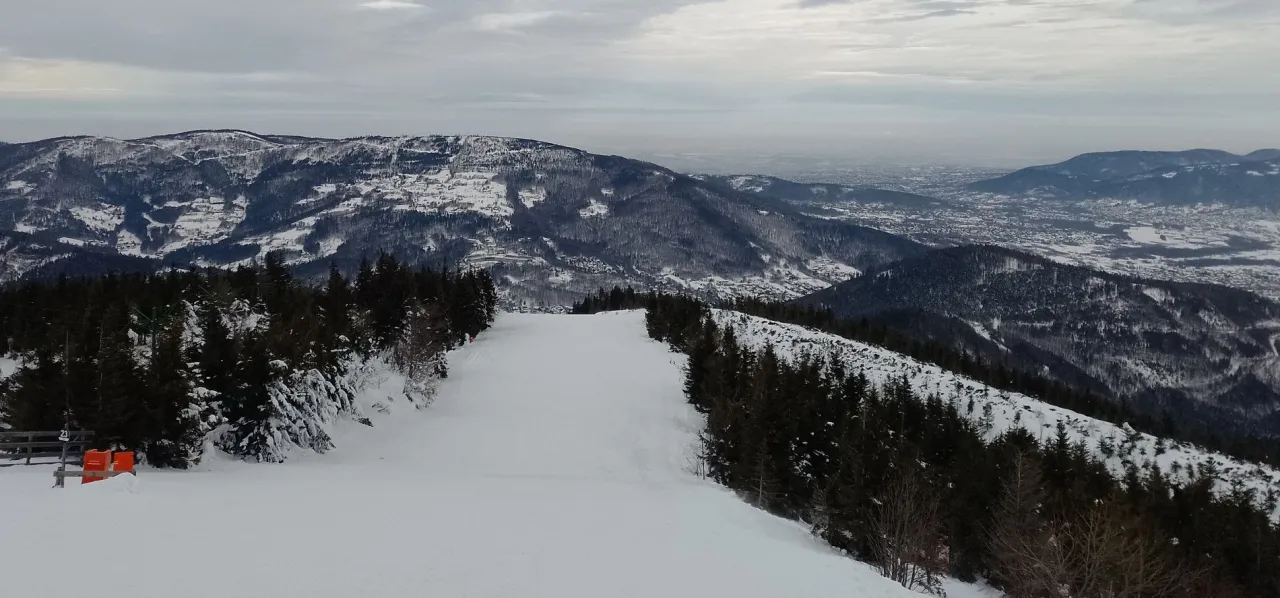 Skrzyczne szlak niebieski ze Szczyrku