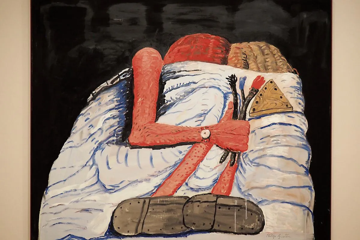 Jackson Pollock action painting