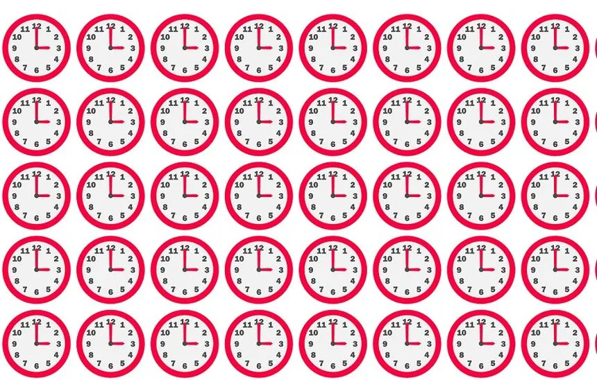 zagadka o czasie, zegar, łamigłówka myślenie