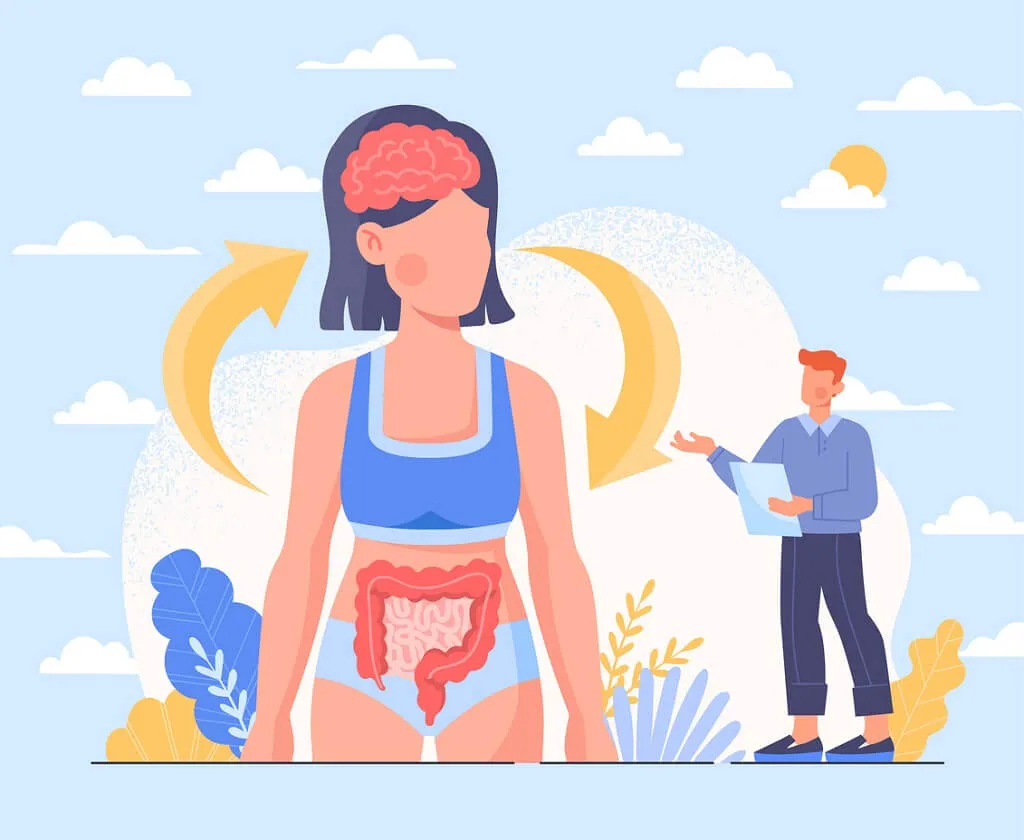 nerwica żołądkowa objawy fizyczne ilustracja