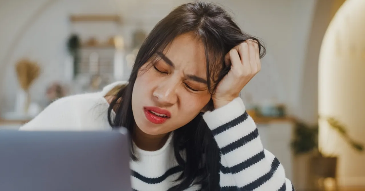 Odwodnienie i ból głowy infografika