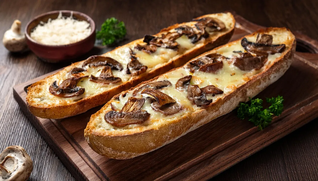 R&oacute;żne wersje zapiekanek z pieczarkami