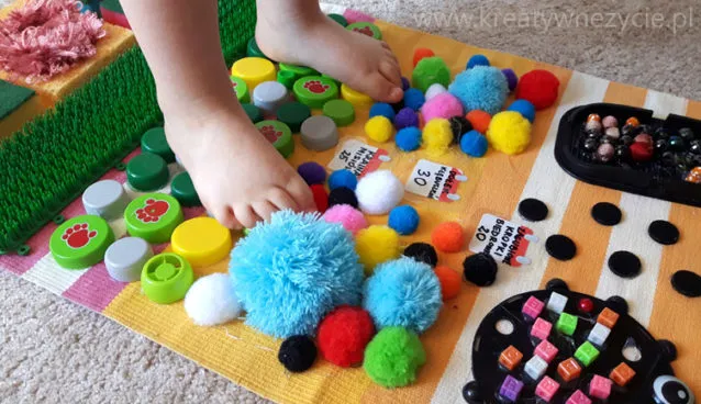 mata sensoryczna DIY pomysły