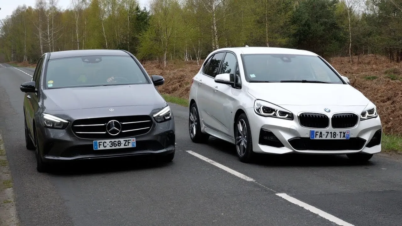 Mercedes Klasa B vs BMW Seria 2 Active Tourer