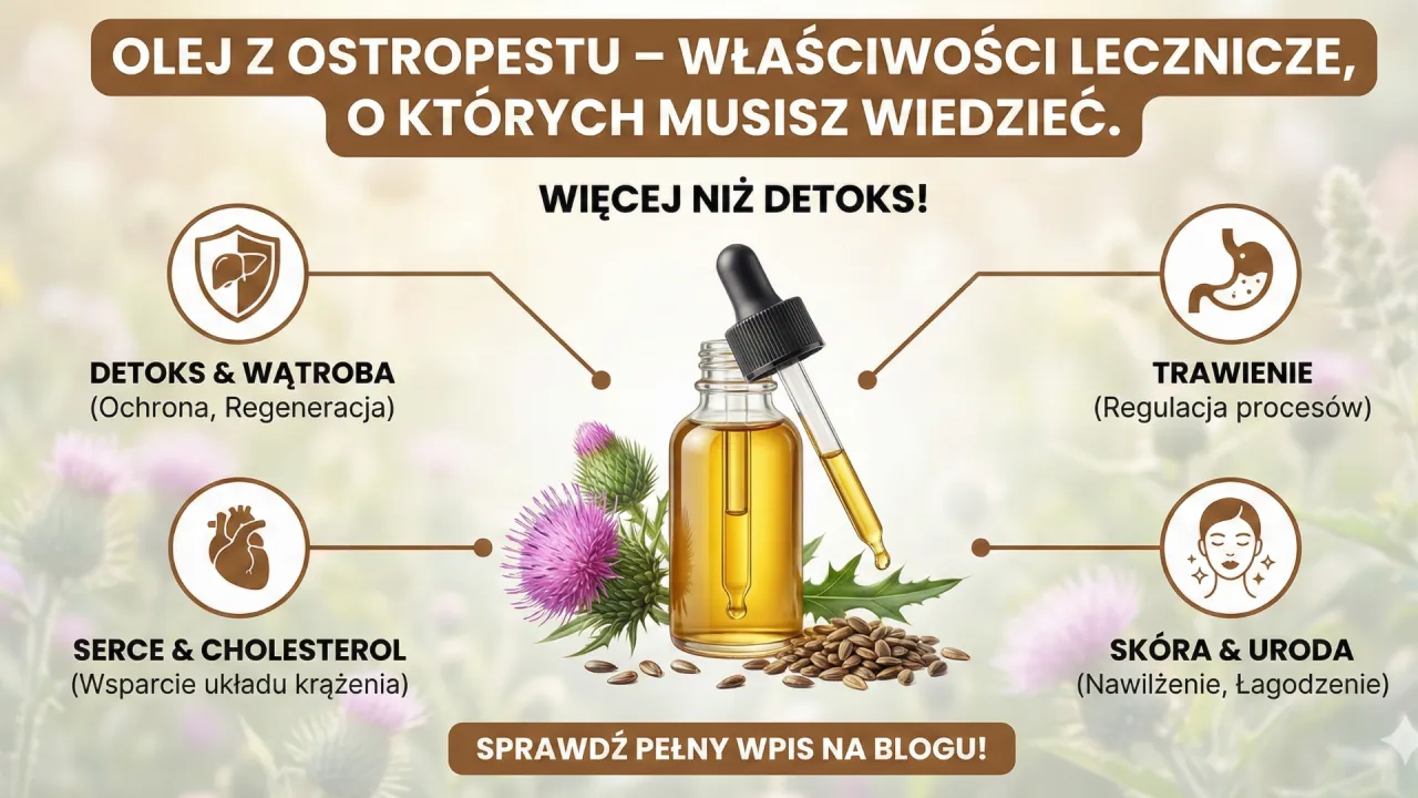 olej z ostropestu wątroba regeneracja