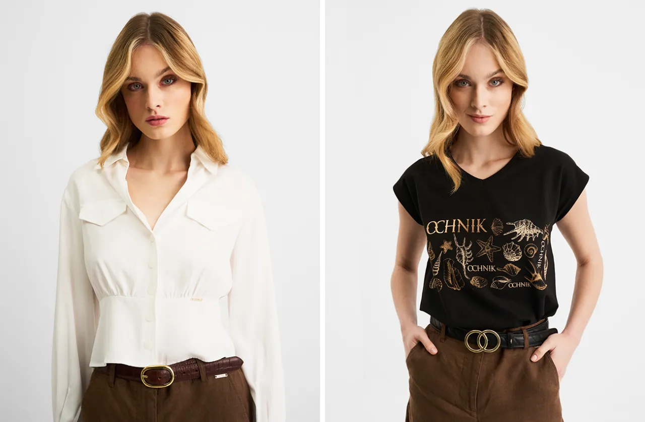 Szerokie paski do spódnic inspiracje stylizacje