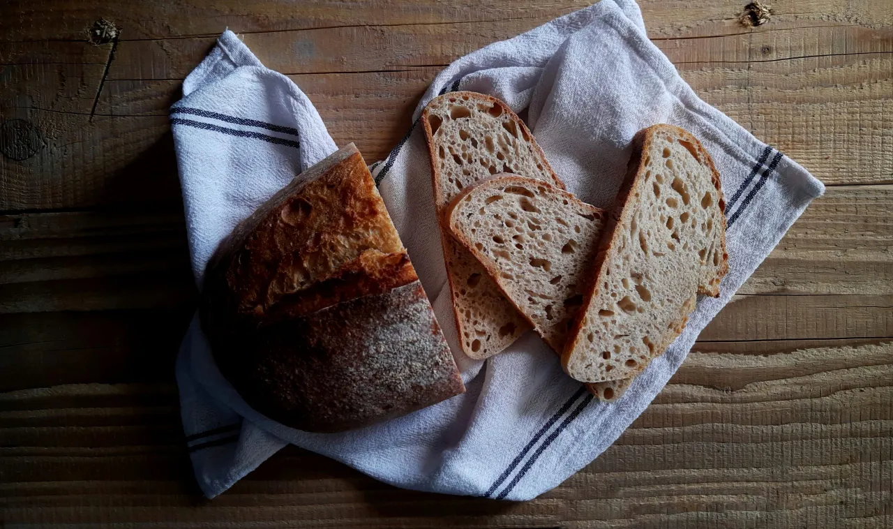 Test palca ciasto chlebowe