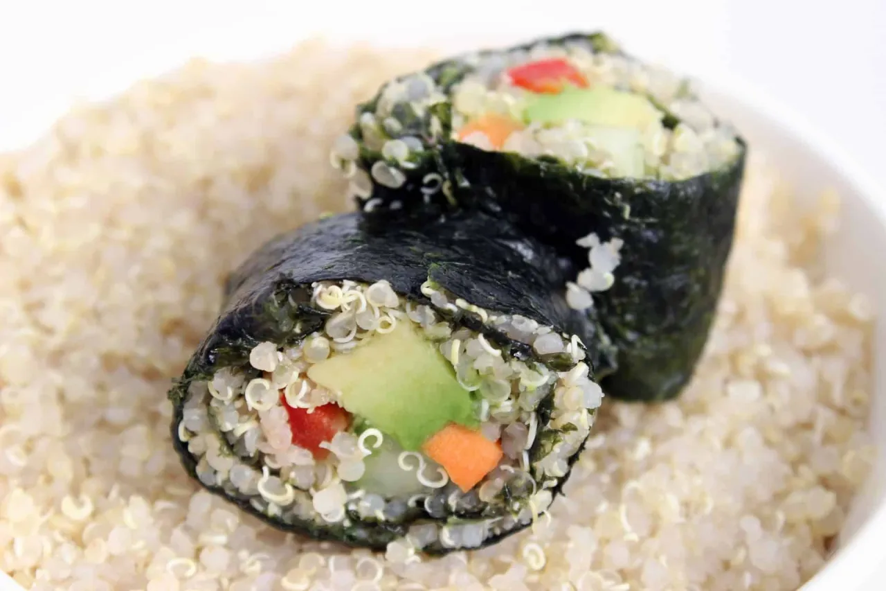 Zdjęcie Ile kalorii ma sushi wegetariańskie? Zaskakujące różnice w kaloriach