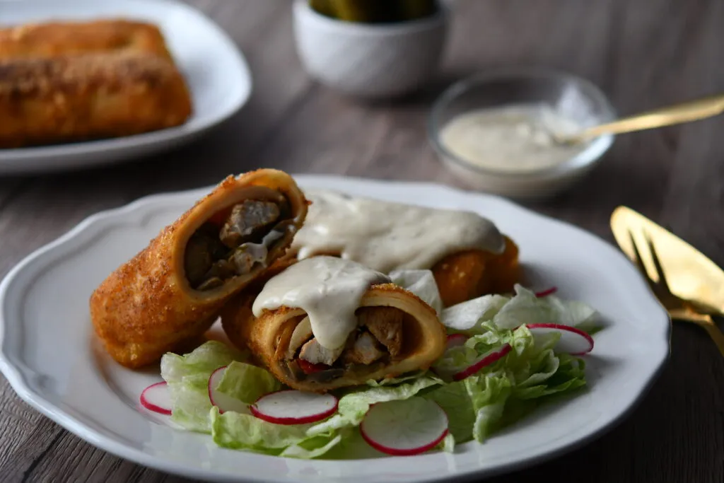 Kremowe sosy do krokietów