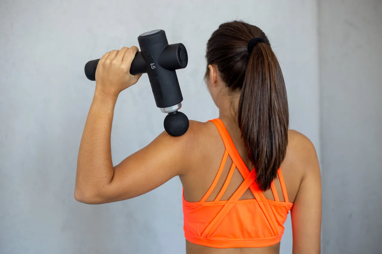 r&oacute;żne końc&oacute;wki do pistoletu do masażu