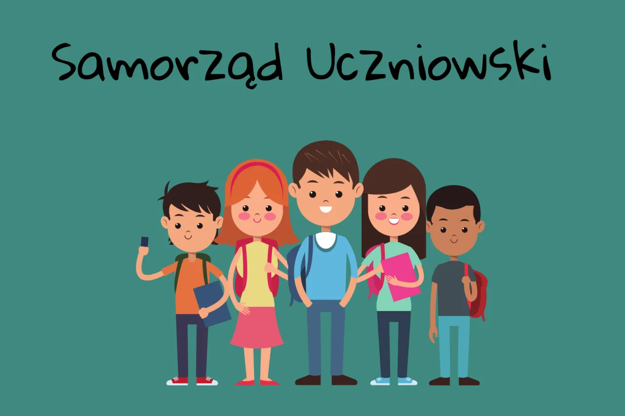 Uczniowie na zebraniu samorządu uczniowskiego