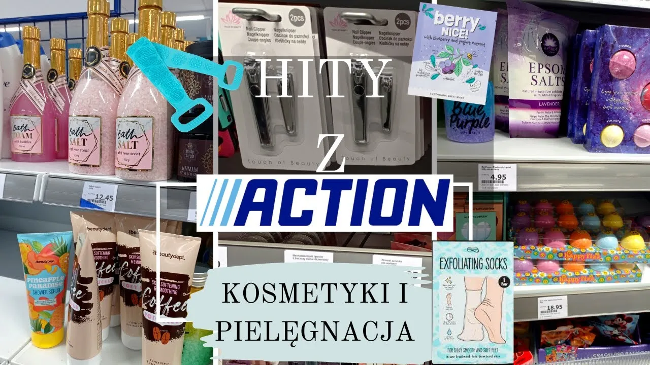 kosmetyki Action bestsellery
