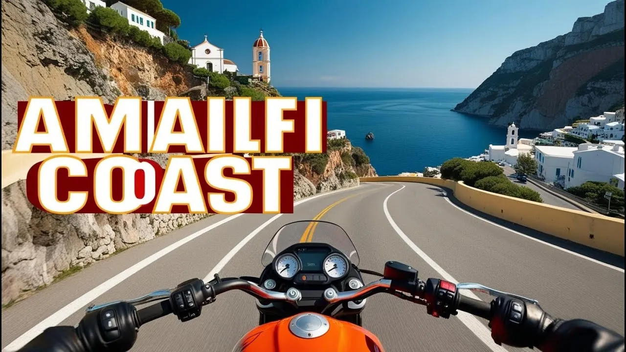 motocykl wybrzeże amalfitańskie