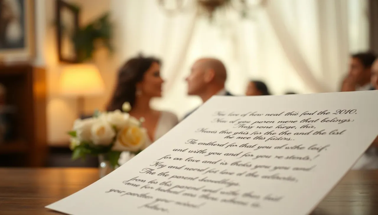 krok po kroku pisanie życzeń ślubnych