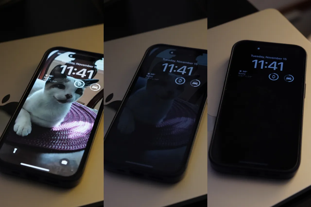 iPhone 14 Pro Always-On Display