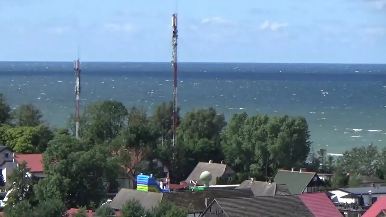 Latarnia morska Jarosławiec panorama